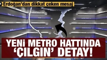 İstanbul Havalimanı metrosunda 'Çılgın' detay: Kanal İstanbul haritaya eklendi