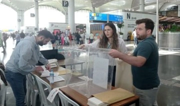İstanbul Havalimanı'nda seçim yoğunluğu: 20 bin yurttaş oy kullandı