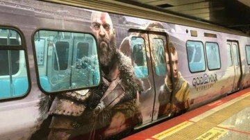 İstanbul Metrosundaki God of War Reklamı Yanlış Anlaşıldı...