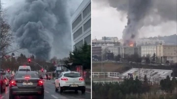 İstanbul Teknik Üniversitesi Ayazağa kampüsünde yangın çıktı! Ekipler olay yerine sevk edildi