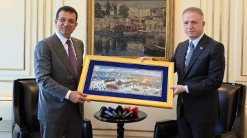 İstanbul Valisi Gül'den, İBB Başkanı İmamoğlu'na ziyaret