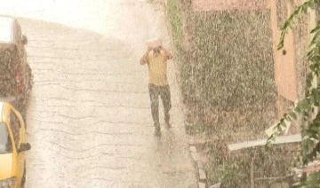 İstanbul'da boğaz çevresindeki bazı ilçelerde yağmur başladı