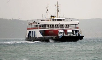 İstanbul'da deniz ulaşımına 'lodos' engeli