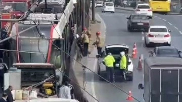 İstanbul'da feci kaza! Tramvayın çarptığı vatandaş hayatını kaybetti