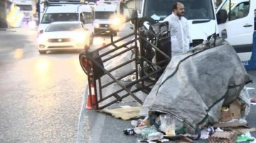 İstanbul'da hatalı sollama, kağıt toplayıcısı baba ve 3 yaşındaki çocuğunu hayattan kopardı