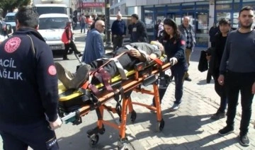İstanbul'da otomobil kaldırımdaki insanlara çarptı: Çok sayıda yaralı!