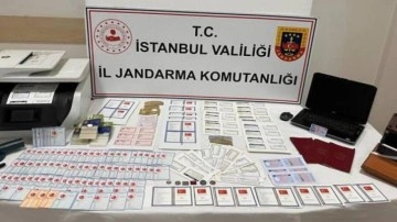 İstanbul'da sahte evrak operasyonu: Şüpheli tutuklandı