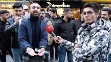 İstanbul'da sokak röportajında provokasyon yapan kişi yakalandı