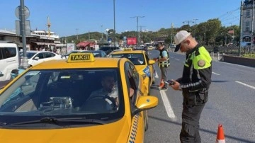 İstanbul'da taksimetre açmayan taksicilere denetim
