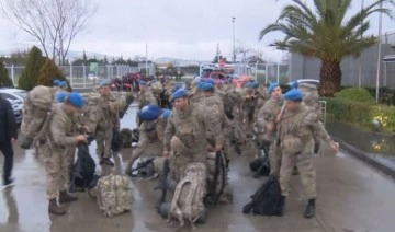 İstanbul'dan deprem bölgesine asker gönderildi