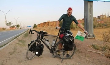 İsviçre'den Türkiye'ye bisikletle geldi, 2 ayda 5 bin kilometre pedal çevirdi