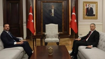 İYİ Partisi Sözcüsü Kürşad Zorlu, İçişleri Bakanı Ali Yerlikaya’yı ziyaret etti