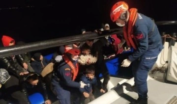 İzmir açıklarında 167 düzensiz göçmen kurtarıldı!