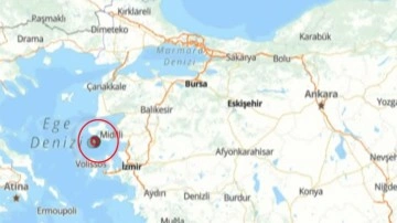 İzmir Karaburun’da 4.5 büyüklüğünde deprem
