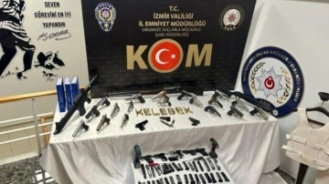 İzmir merkezli suç örgütlerine operasyon: 4 şüpheli tutuklandı