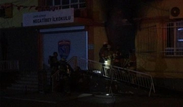 İzmir'de ilkokulda yangın paniği!
