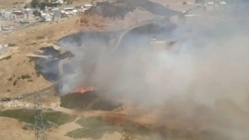 İzmir'de orman yangını! Ekipler bölgede