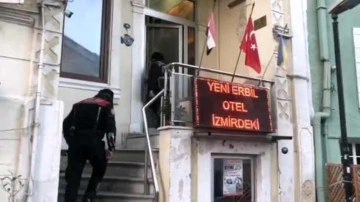 İzmir'de otellere 'düzensiz göçmen' operasyonu