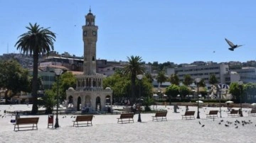 İzmir'de termometreler 38 dereceyi gösterdi: Sokaklar ve kordon boyu boş kaldı