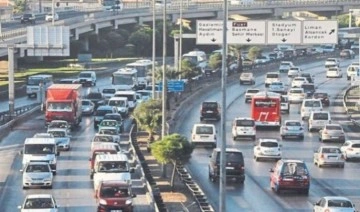 İzmir'de trafiğe kayıtlı araç sayısı 1 milyon 634 bin 158 oldu