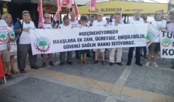 İzmir'de TÜİK'e tepki: İnsanca yaşamak emeklinin de hakkı