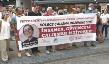 İzmir'de 'Zehra Bayır' protestosu: 'Arkadaşımızı katleden, bu mafyatik düzenin k