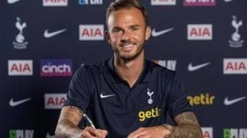 James Maddison Tottenham'a imza attı