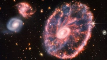 James Webb Uzay Teleskobu, Araba Tekeri Galaksisi Fotoğrafı