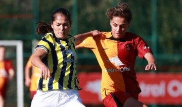 Kadın Futbol Süper Ligi'nde Galatasaray, Fenerbahçe'yi 3 golle geçti