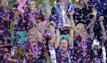 Kadınlar Futbol Şampiyonlar Ligi'nde kupa Barcelona'nın oldu