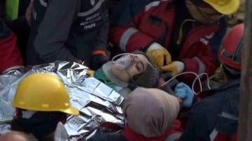Kahramanmaraş'ta depremin 135'inci saatinde umudun adı Hedil oldu