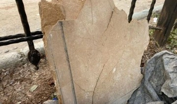 Kahramanmaraş'ta enkazda 'Ben ölürsem kalanlar okusun' yazılı tahta parçası bulundu