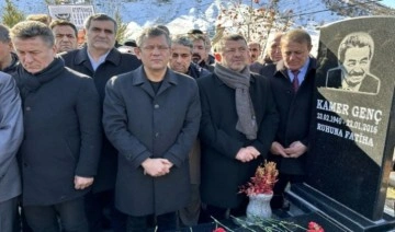 Kamer Genç, Tunceli'deki mezarı başında anıldı