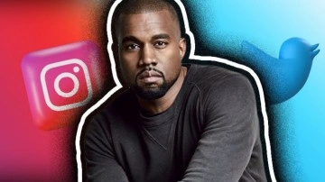 Kanye West, Hem Instagram Hem Twitter'dan Banlandı