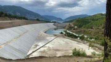 Kapıçay Barajı su tutmaya başladı