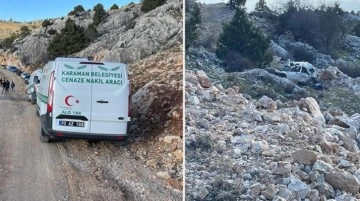 Karaman'da dağ yolunda takla atan cipteki 5 kişi öldü