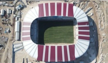 Karaman'da inşa edilen stadyum açılışa hazırlanıyor