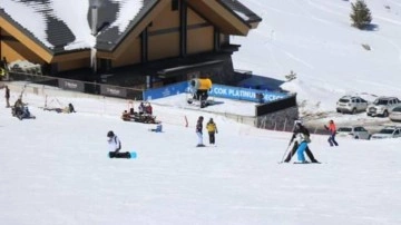 Kartalkaya'da kayak sezonu kapandı!