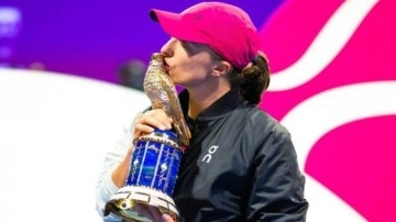 Katar Açık Tenis Turnuvası'nda şampiyon Swiatek