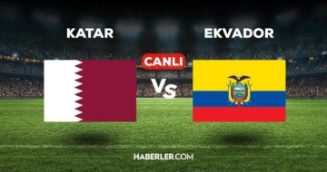 Katar - Ekvador maçı CANLI izle! Katar Ekvador Dünya Kupası maçı canlı yayın izle! Katar maçı canlı