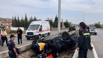Kayseri'de feci kaza: 1 ölü, 1 yaralı!