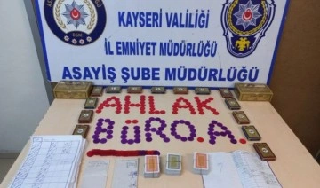 Kayseri'de kumar oynayan 38 kişiye 69 bin TL ceza