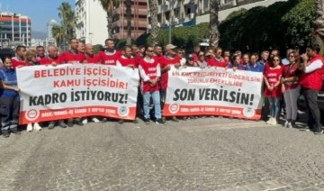 KHK’li işçiler İzmir’de sokağa indi