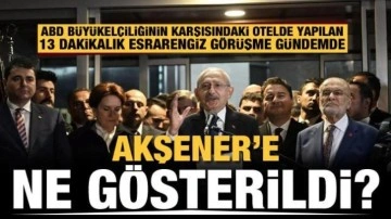 Kılıçdaroğlu, Akşener'i ne ile tehdit etti? 13 dakikalık esrarengiz görüşme