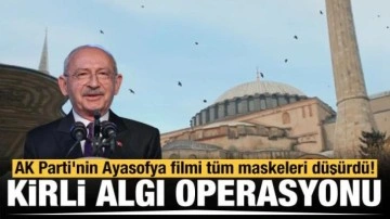Kılıçdaroğlu algı operasyonuna soyundu! Ayasofya tüm maskeleri düşürdü