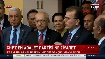 Kılıçdaroğlu ile Vecdet Öz görüştü: İşte ilk açıklamalar