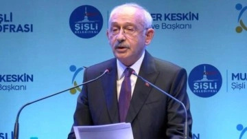 Kılıçdaroğlu, Şişli'den "büyükşehir belediyesi" diye bahsetti