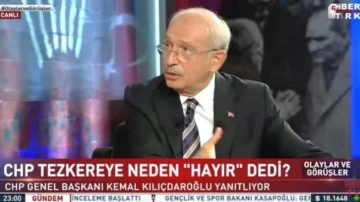 Kılıçdaroğlu'dan canlı yayında "tezkere" yalanı