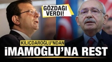 Kılıçdaroğlu'ndan İmamoğlu'na rest! Gözdağı verdi