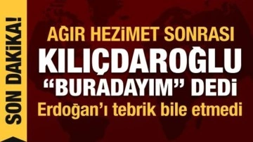 Kılıçdaroğlu'ndan son dakika açıklamaları: Gitmiyorum, buradayım